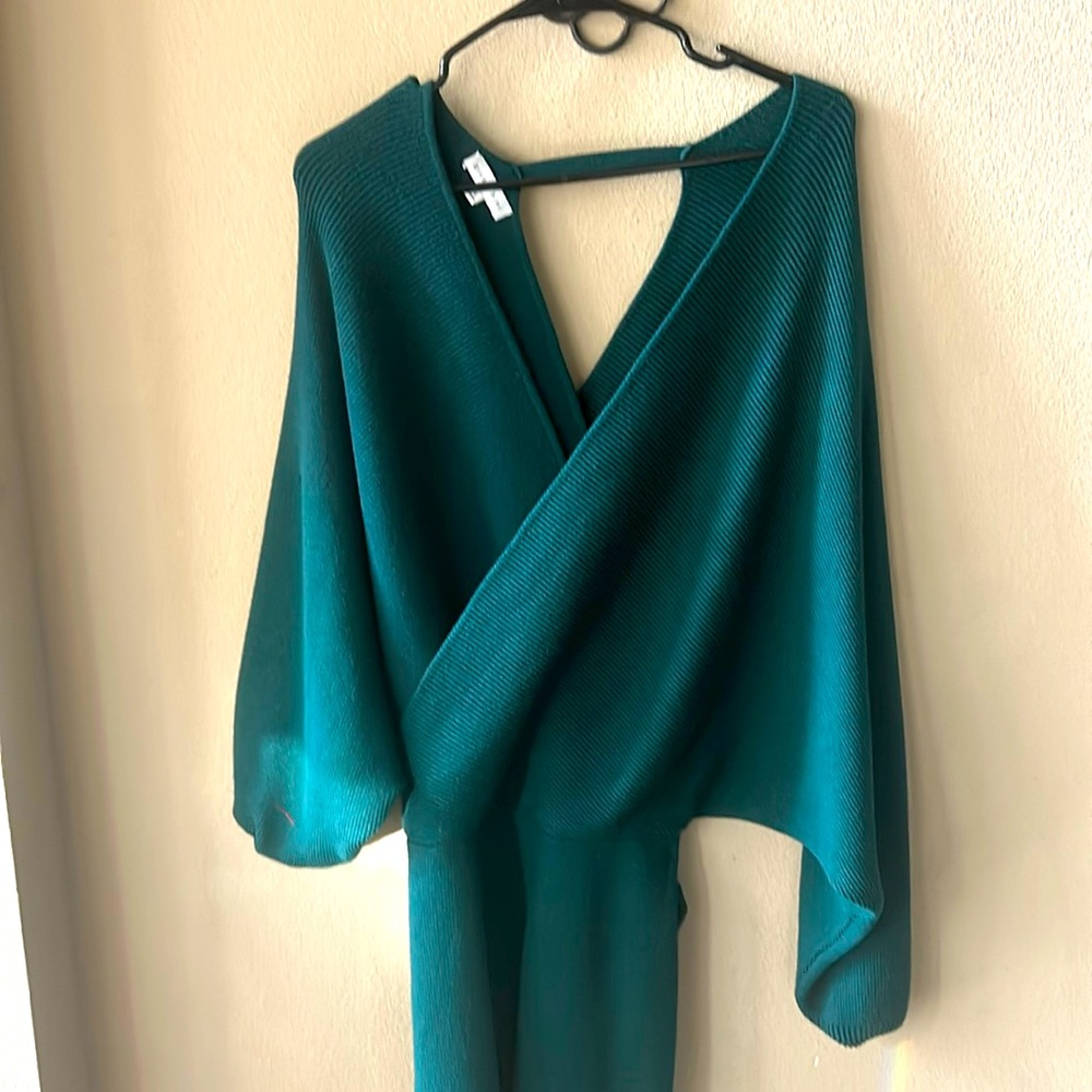 Green sweater dress only worn once